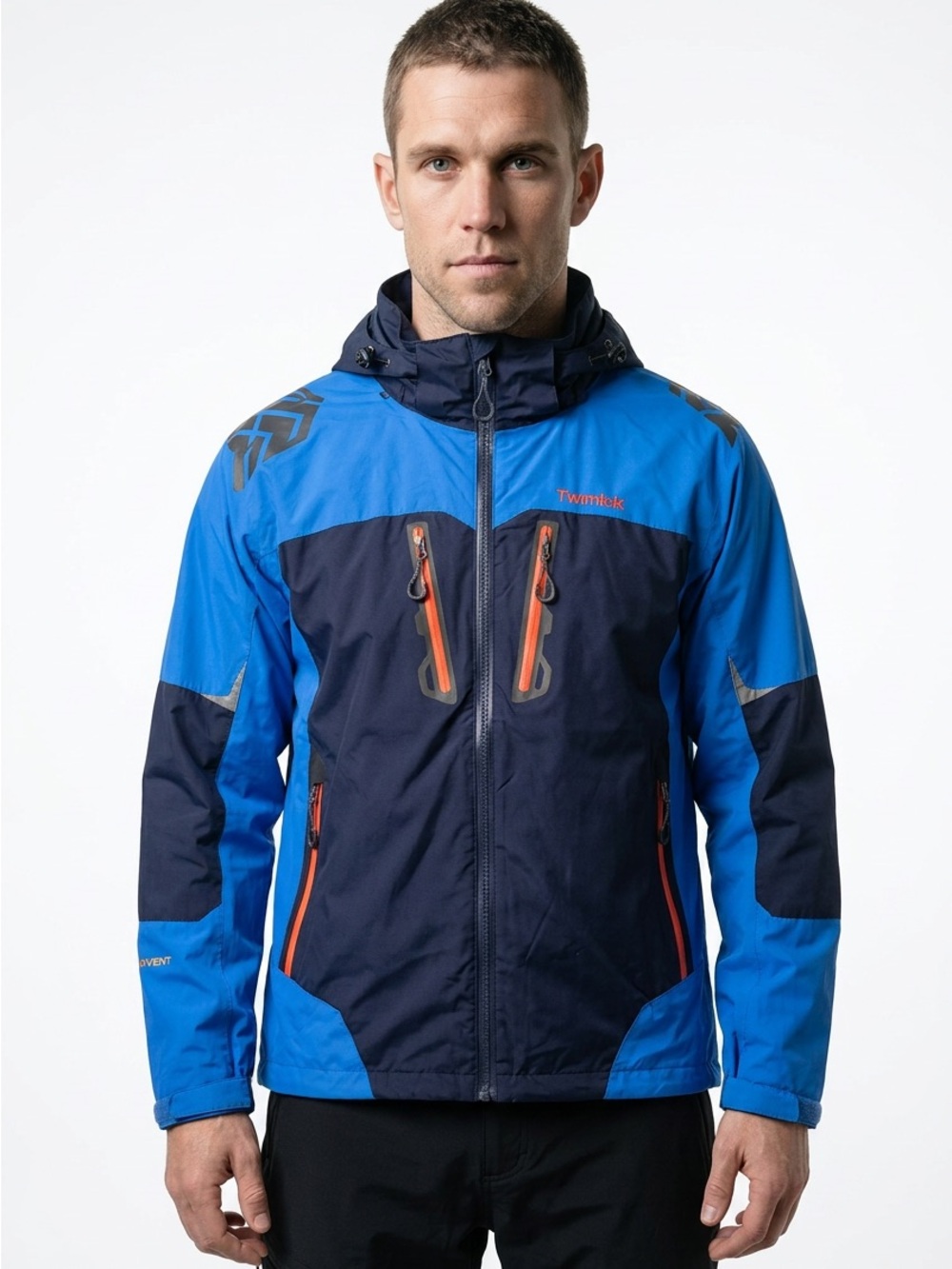 🌬️ Ternua T-Vent Lightweight Jacket | Blue & Navy | Waterproof Windproof